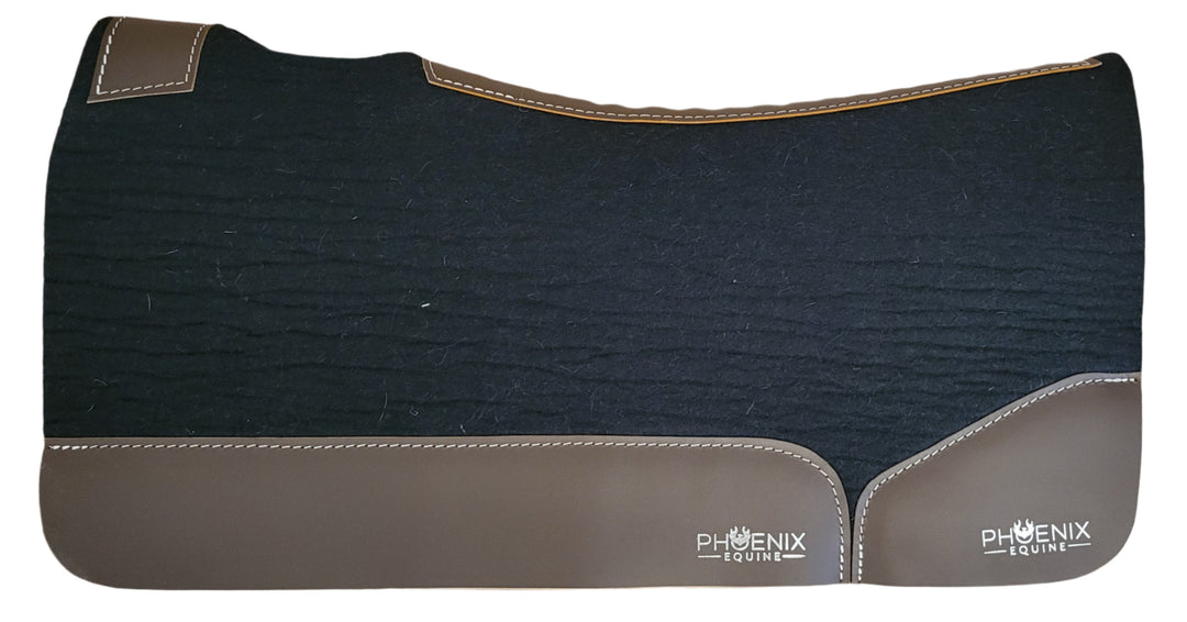 3/4" thick - 30"Lx30"W - Merino Wool - Black