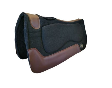 The Phoenix Gel Pad - 1" thick - 28"x30" - Wool Blend Gel - Black