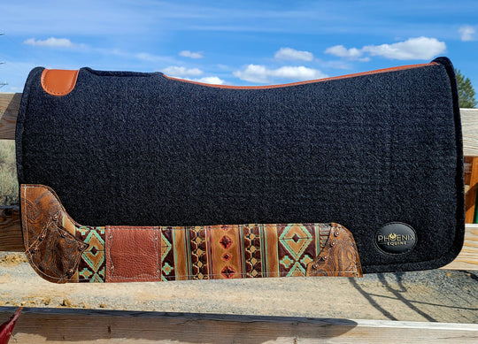 The Desert - Custom leather saddle pad