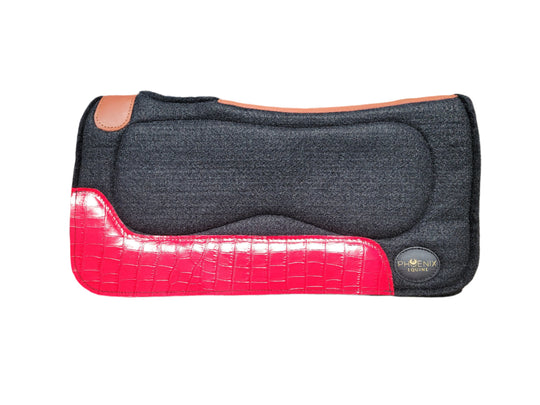 The Louie - Custom leather saddle pad