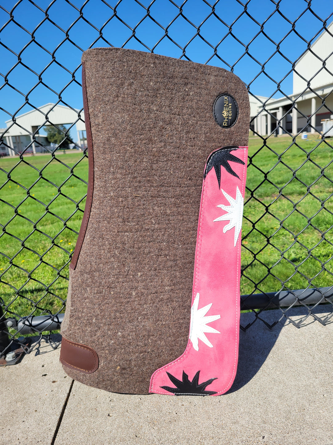 The Ziggy - Custom leather saddle pad