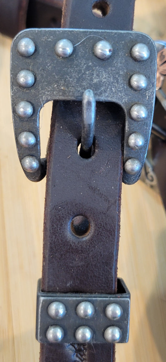 Double Buckle One Ear Work Headstall