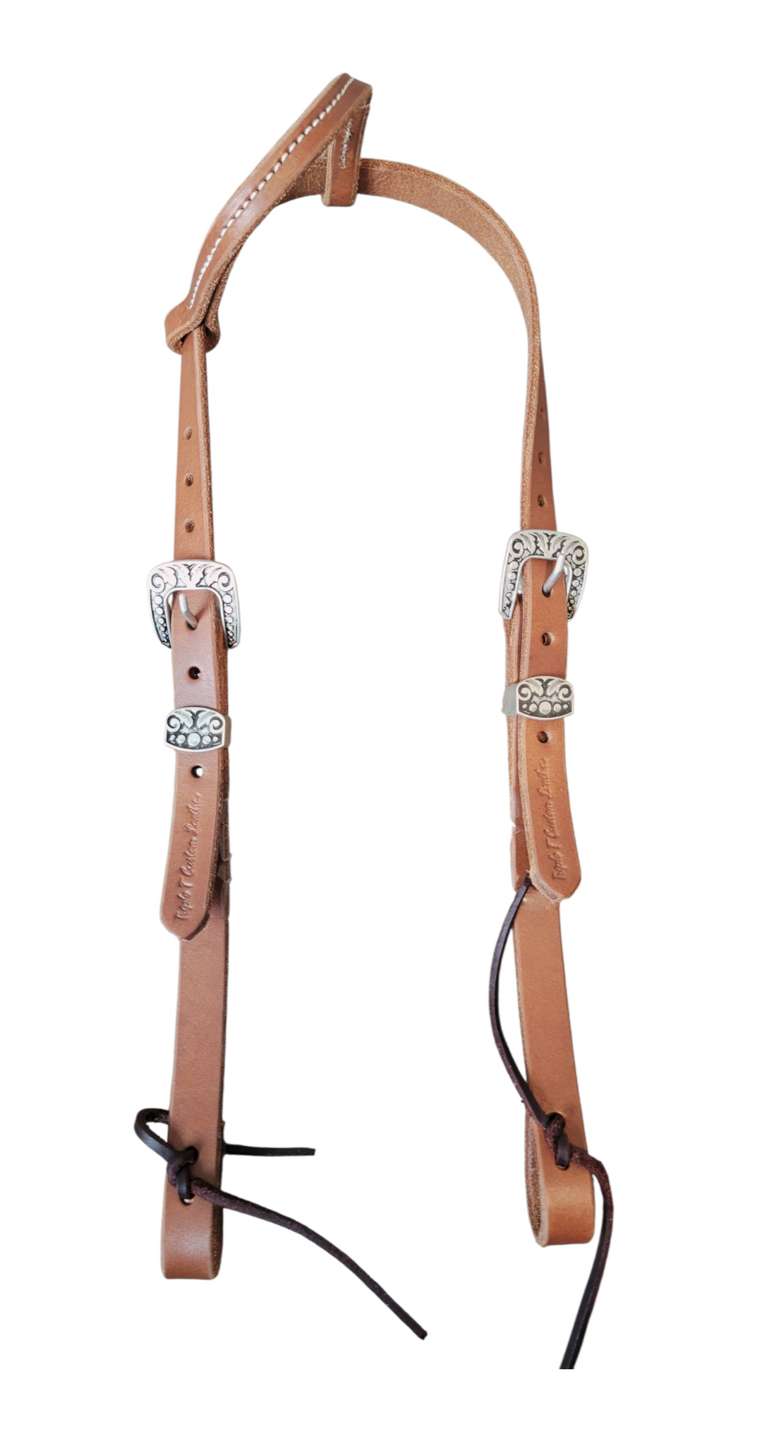 Double Buckle One Ear Work Headstall