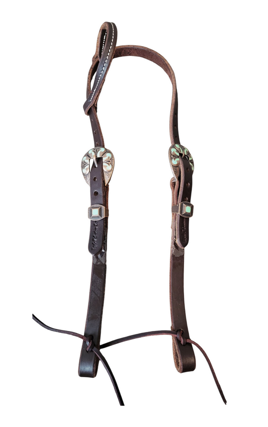 Double Buckle One Ear Work Headstall