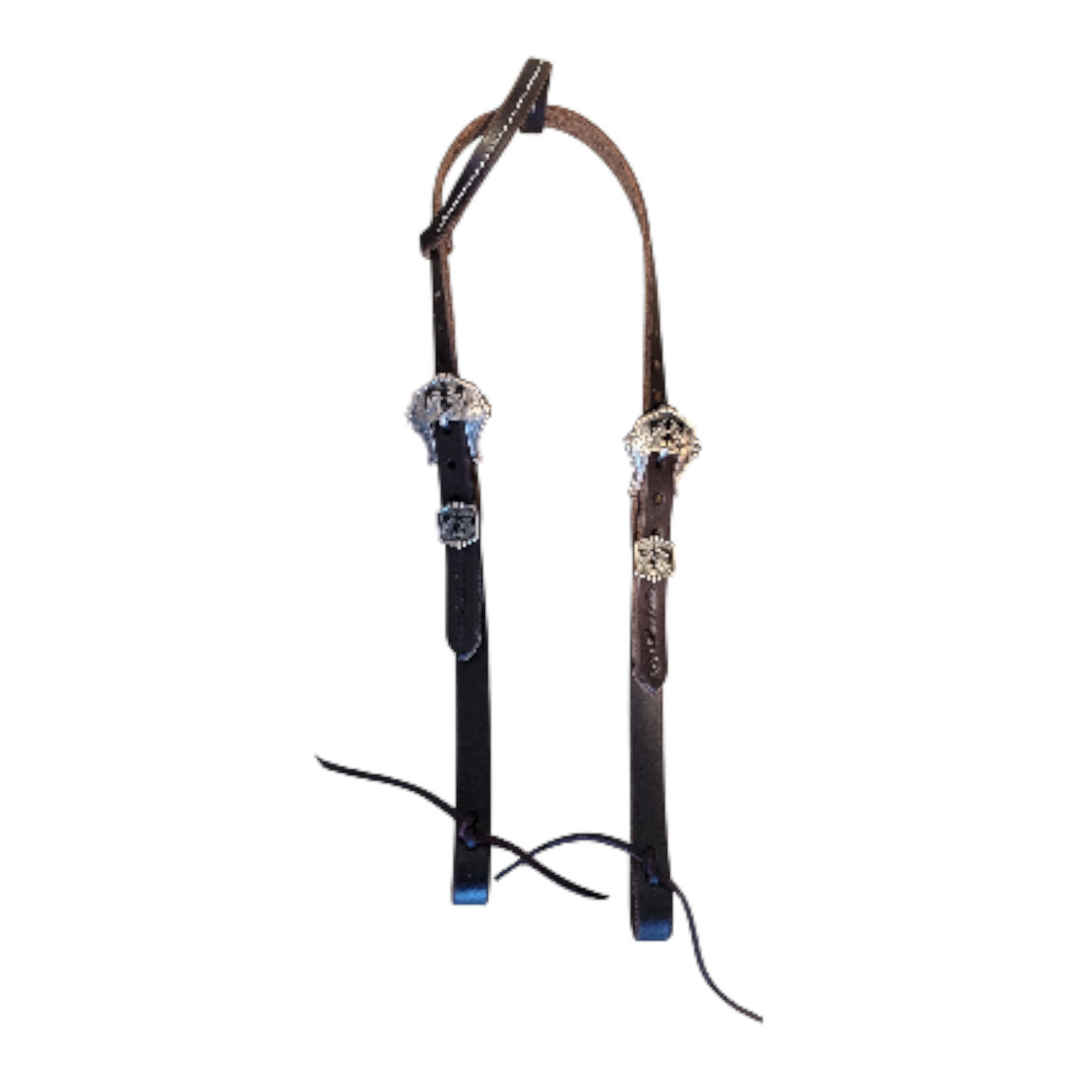 Double Buckle One Ear Work Headstall
