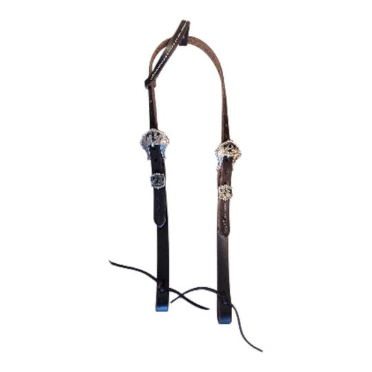 Double Buckle One Ear Work Headstall