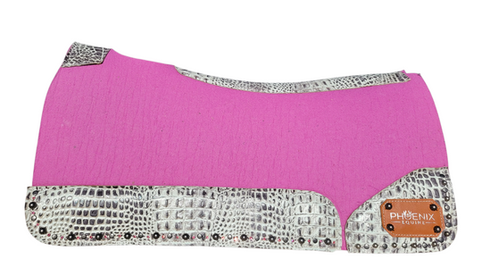 The Neon Cowgirl Saddle Pad