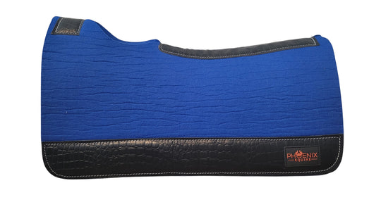 APX Pad™  - 3/4"- 30"x30" - Royal Blue Merino Wool with Black Croc
