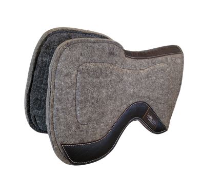 The Contact Pad with Gel- Grey with brown faux alligator