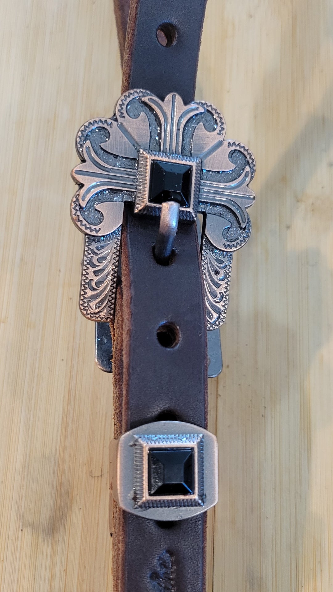 Double Buckle One Ear Work Headstall