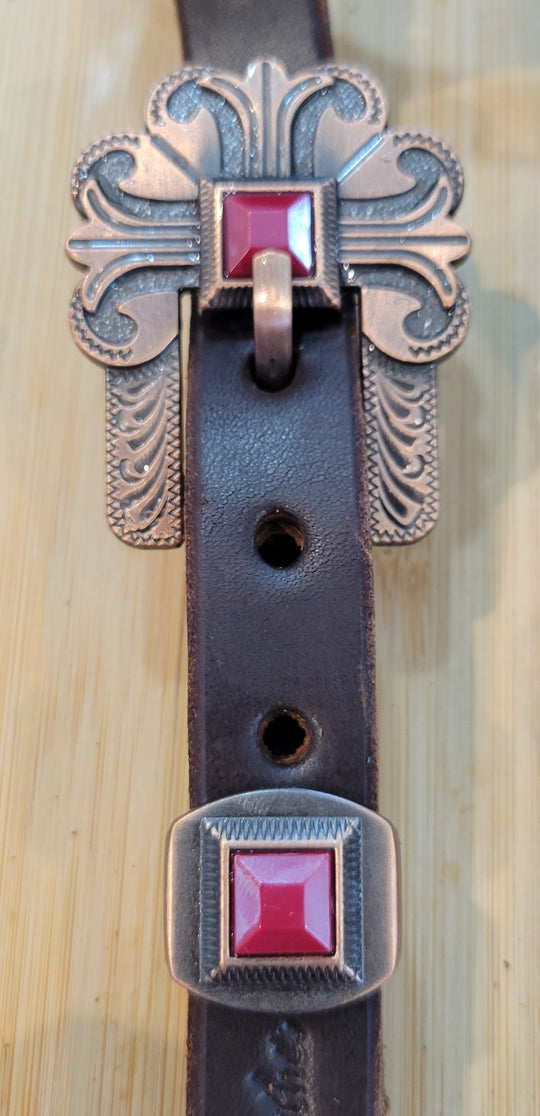 Double Buckle One Ear Work Headstall