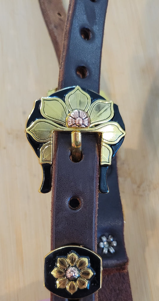 Double Buckle One Ear Work Headstall