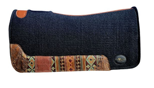 The Desert - Custom leather saddle pad