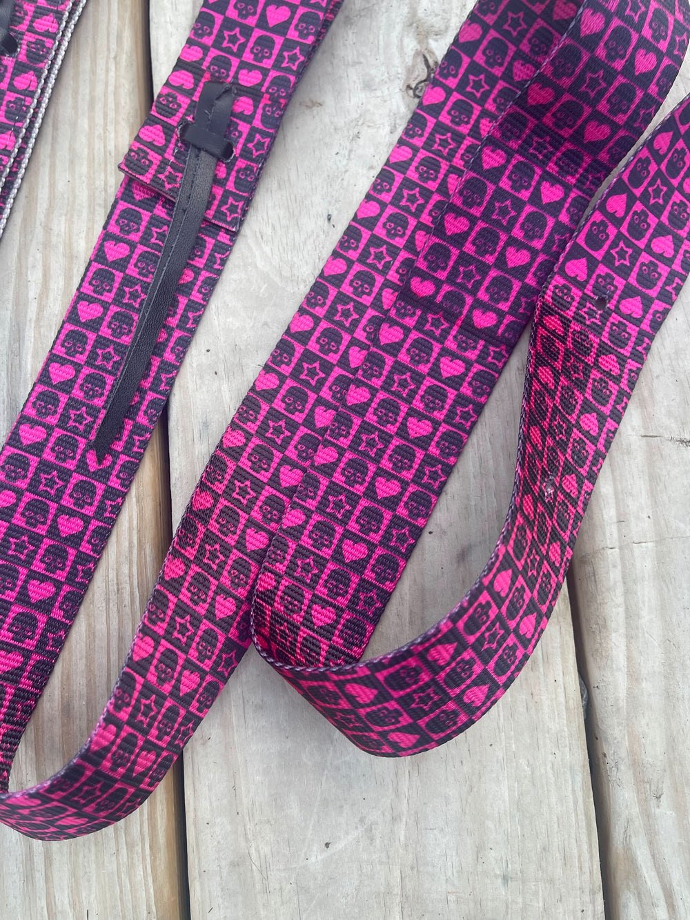 Latigo & Off Billet Set - Hearts/Stars/Skulls