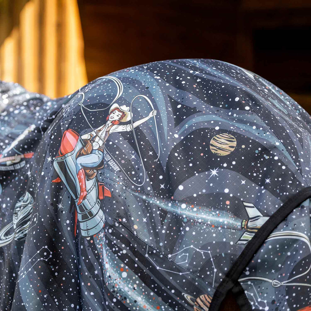 Jeffers Expression 1200 Denier Standard Neck Turnout Horse Blanket, 240 Gram