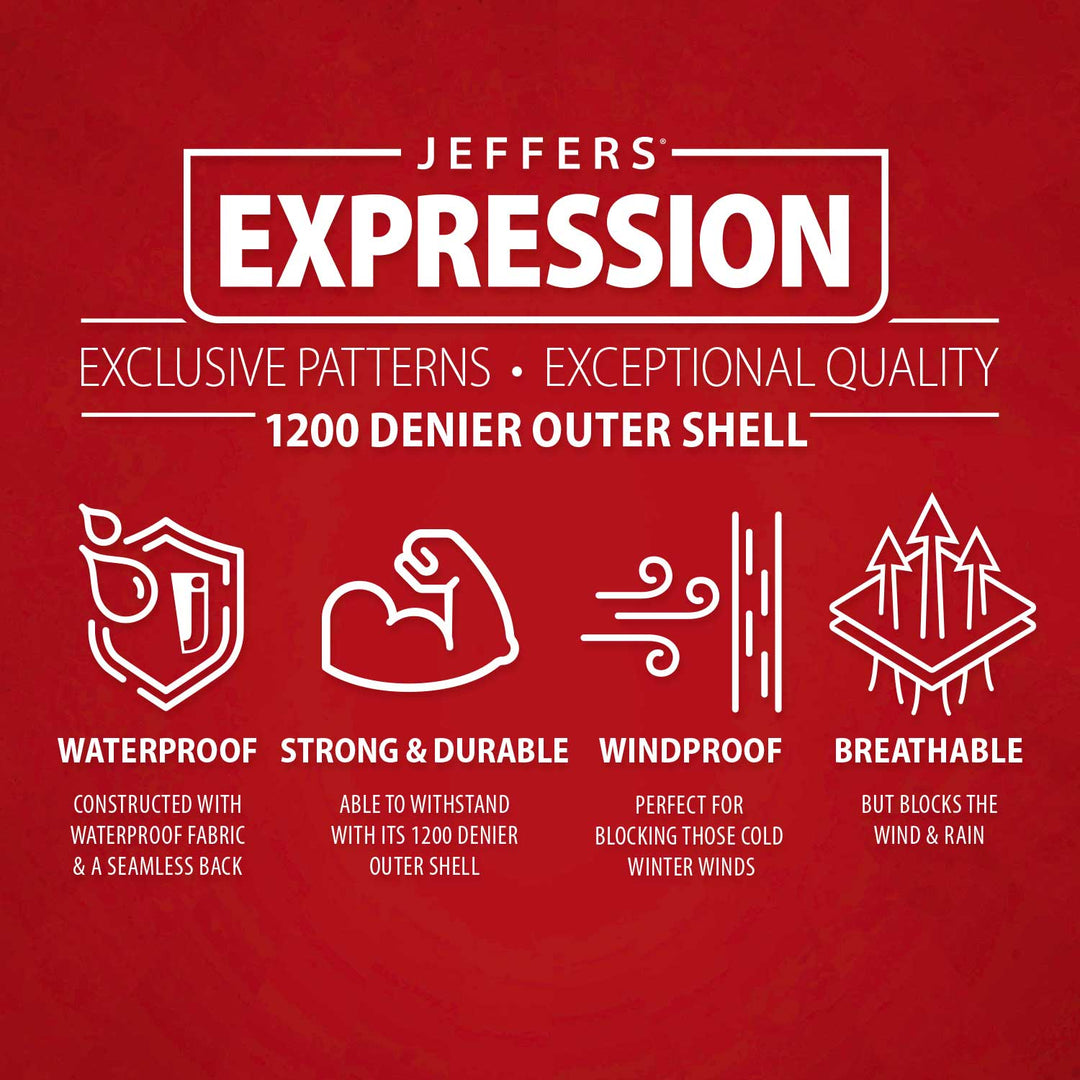 Jeffers Expression 1200 Denier Standard Neck Horse Turnout Sheet, 0 Gram