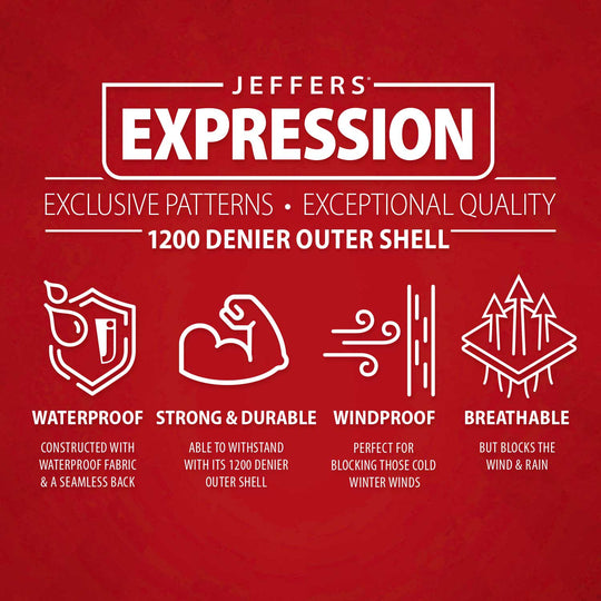 Jeffers Expression 1200 Denier Standard Neck Horse Turnout Sheet, 0 Gram