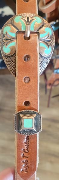 Double Buckle One Ear Work Headstall