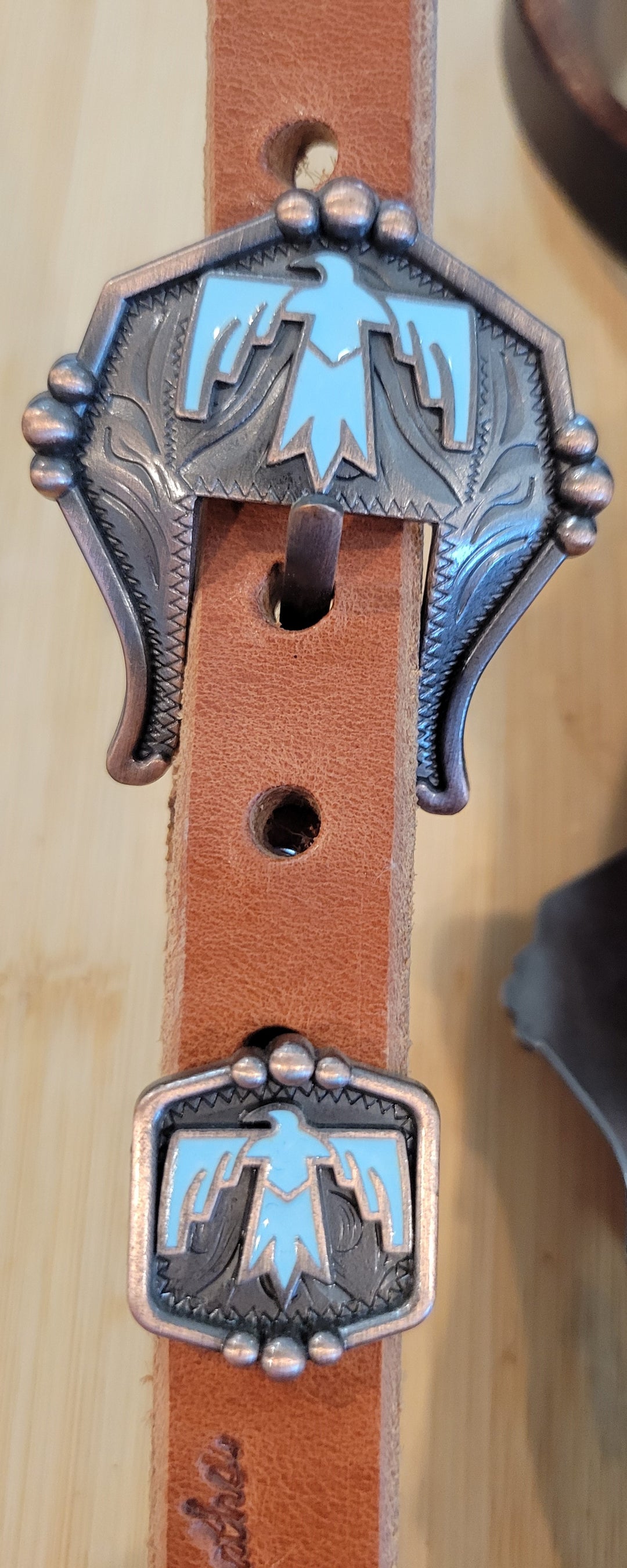 Double Buckle One Ear Work Headstall