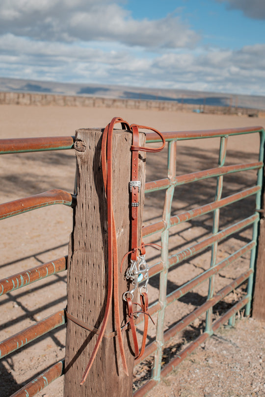 Double Buckle One Ear Work Headstall