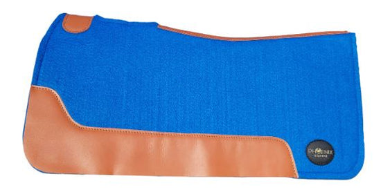 3/4" thick - 30"Lx30"W - Wool Blend - Royal Blue