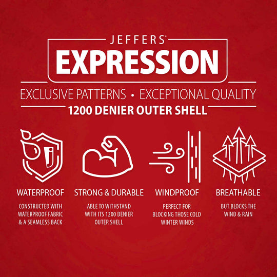 Jeffers Expression 1200 Denier Standard Neck Horse Turnout Sheet, 0 Gram
