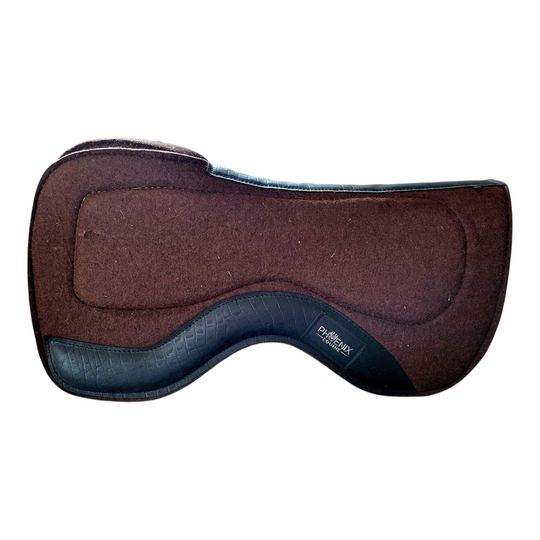 The Contact Pad with Gel- Brown with black faux croc