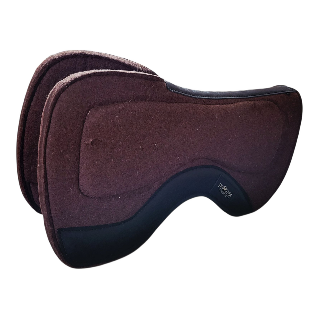 The Contact Pad with Gel- Brown with black faux croc